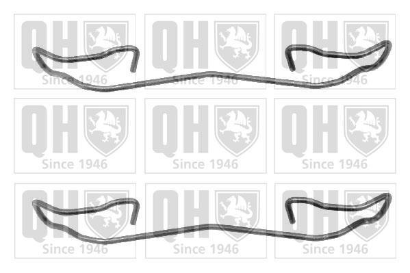 Kit d'accessoires pour plaquette de frein à disque QUINTON HAZELL ref. BFK645