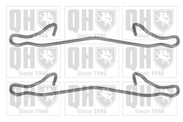 Kit d'accessoires pour plaquette de frein à disque QUINTON HAZELL ref. BFK650