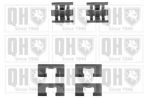 Kit d'accessoires pour plaquette de frein à disque QUINTON HAZELL BFK670