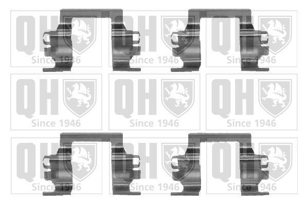 Kit d'accessoires pour plaquette de frein à disque QUINTON HAZELL BFK675