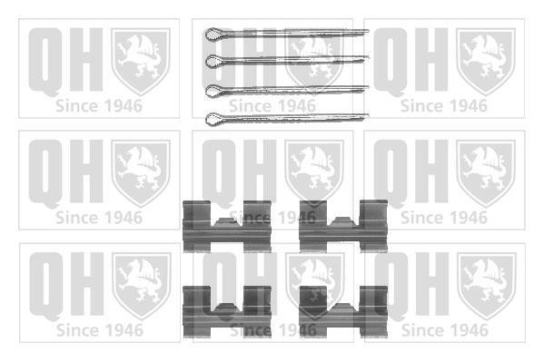 Kit d'accessoires pour plaquette de frein à disque QUINTON HAZELL ref. BFK678