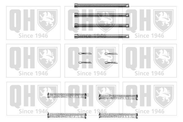 Kit d'accessoires pour plaquette de frein à disque QUINTON HAZELL BFK679