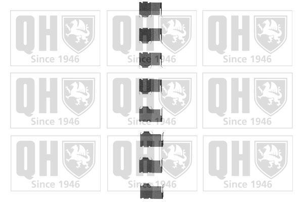 Kit d'accessoires pour plaquette de frein à disque QUINTON HAZELL BFK688