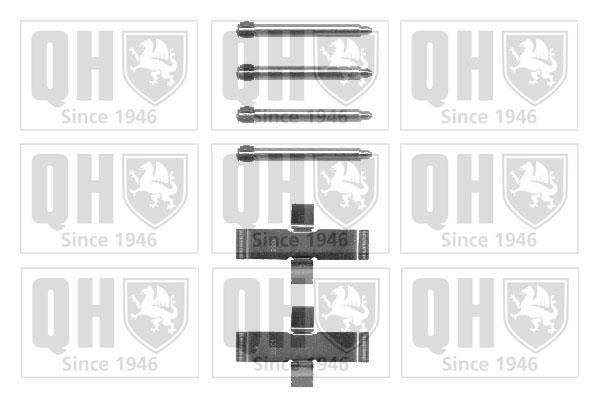 Kit d'accessoires pour plaquette de frein à disque QUINTON HAZELL ref. BFK701