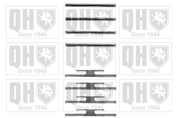 Kit acessórios de pastilhas de travão QUINTON HAZELL ref. BFK710