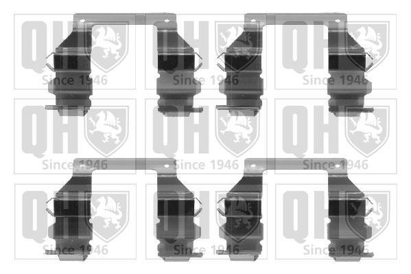 Kit d'accessoires pour plaquette de frein à disque QUINTON HAZELL ref. BFK716