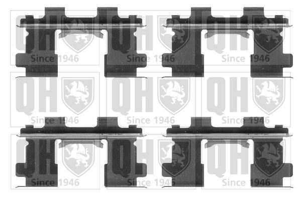 Kit acessórios de pastilhas de travão QUINTON HAZELL ref. BFK735