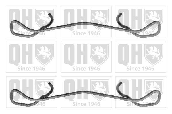 Kit d'accessoires pour plaquette de frein à disque QUINTON HAZELL BFK750