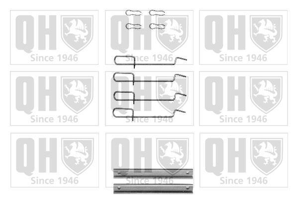 Kit acessórios de pastilhas de travão QUINTON HAZELL ref. BFK757