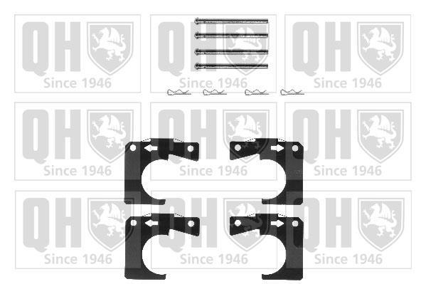 Kit d'accessoires pour plaquette de frein à disque QUINTON HAZELL BFK758