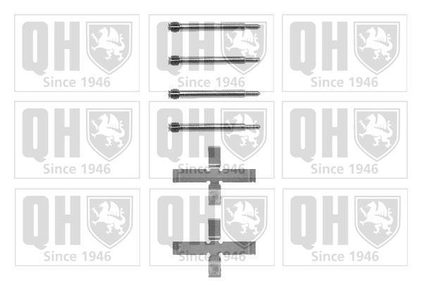 Kit d'accessoires pour plaquette de frein à disque QUINTON HAZELL BFK805