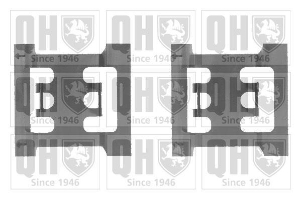 Kit d'accessoires pour plaquette de frein à disque QUINTON HAZELL BFK811