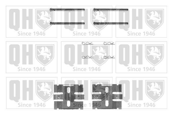 Kit acessórios de pastilhas de travão QUINTON HAZELL ref. BFK814