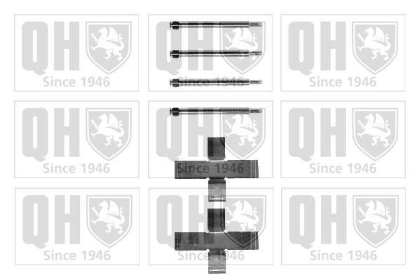 Kit d'accessoires pour plaquette de frein à disque QUINTON HAZELL BFK817