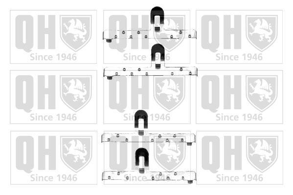 Kit d'accessoires pour plaquette de frein à disque QUINTON HAZELL BFK820