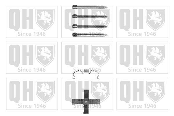 Kit d'accessoires pour plaquette de frein à disque QUINTON HAZELL BFK840