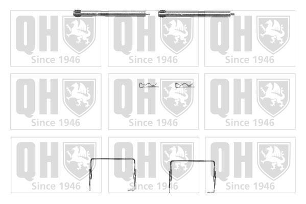 Kit d'accessoires pour plaquette de frein à disque QUINTON HAZELL ref. BFK841