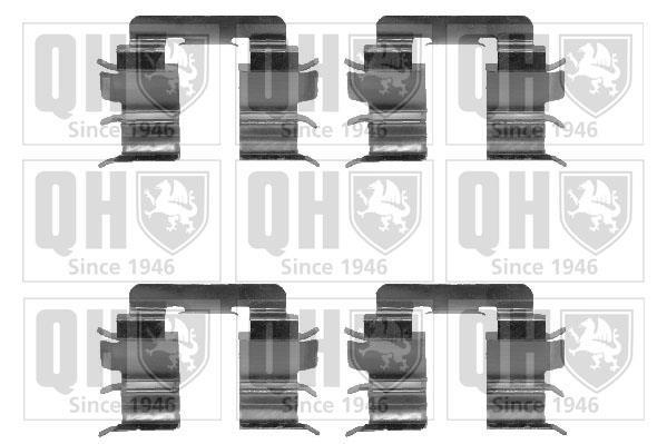 Kit d'accessoires pour plaquette de frein à disque QUINTON HAZELL BFK845
