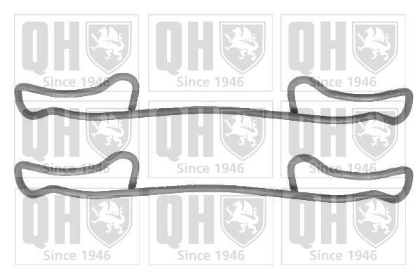 Kit d'accessoires pour plaquette de frein à disque QUINTON HAZELL BFK857