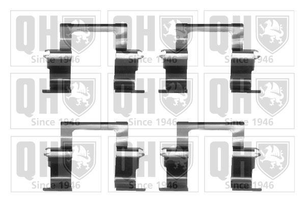 Kit d'accessoires pour plaquette de frein à disque QUINTON HAZELL BFK864