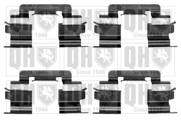 Kit d'accessoires pour plaquette de frein à disque QUINTON HAZELL BFK881
