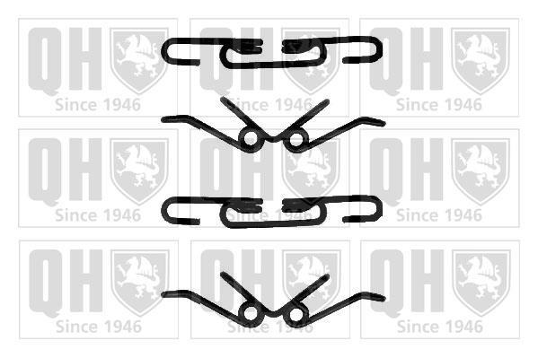 Kit d'accessoires pour plaquette de frein à disque QUINTON HAZELL BFK884