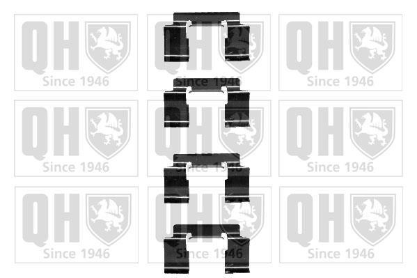 Kit acessórios de pastilhas de travão QUINTON HAZELL ref. BFK892