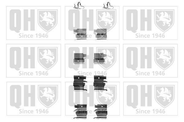 Kit acessórios de pastilhas de travão QUINTON HAZELL ref. BFK895