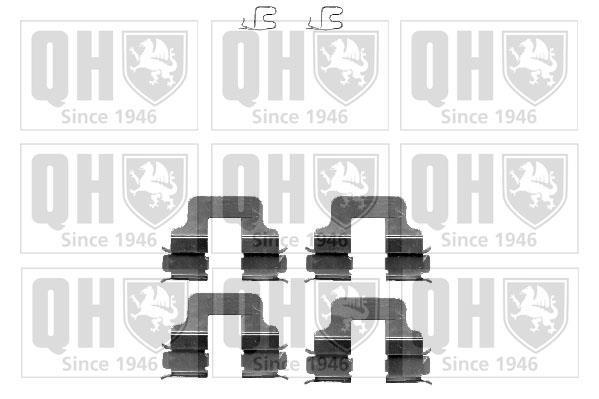 Kit d'accessoires pour plaquette de frein à disque QUINTON HAZELL ref. BFK900