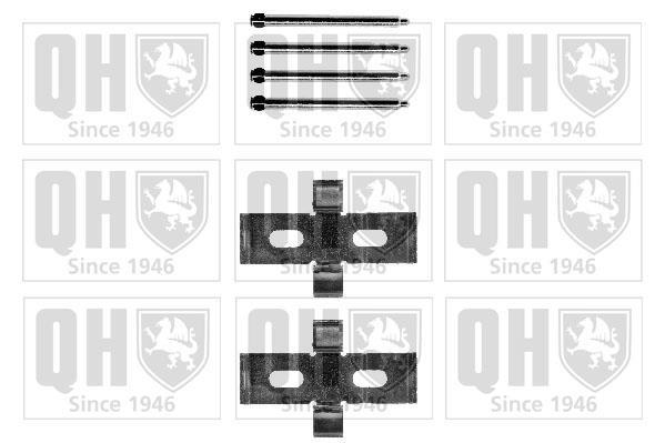 Kit acessórios de pastilhas de travão QUINTON HAZELL ref. BFK903