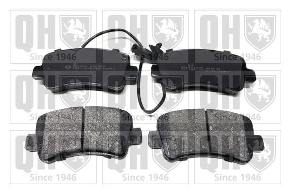 Jeu de 4 plaquettes de frein QUINTON HAZELL ref. BP1800