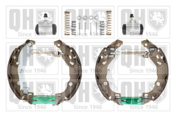 Quinton Hazell BP1498 Kit Pastiglie Freno - Qualità OEM, Silenziose E A Bassa Emissione Di Polvere