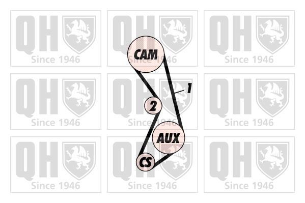 Kit de distribuição QUINTON HAZELL ref. QBK447