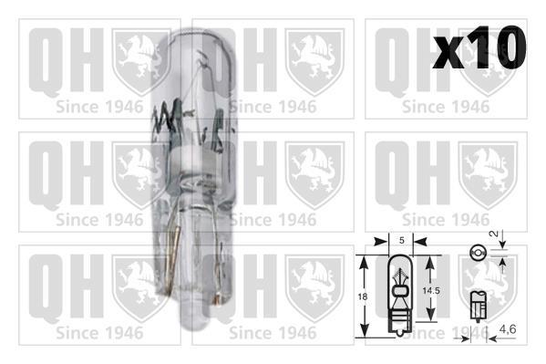 Ampoule QUINTON HAZELL 10 ✕ T5 - QBL286