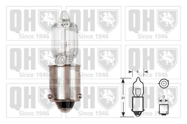 Ampoule QUINTON HAZELL 1 ✕ H6W - ref. QBL434