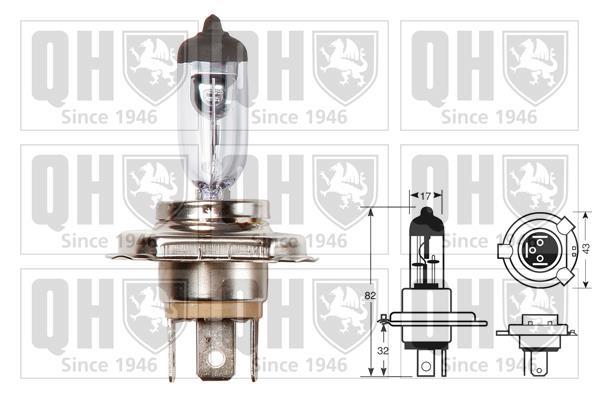 Ampoule QUINTON HAZELL 1 ✕ H4 - ref. QBL472