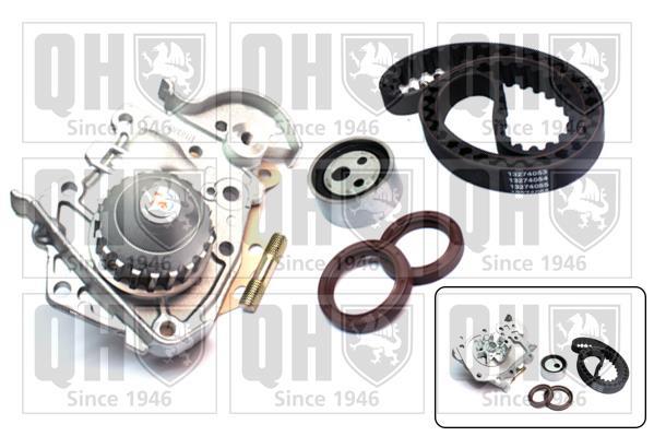 Pompe à eau + kit de courroie de distribution (Kit courroie de distribution) QUINTON HAZELL ref. QBPK1221