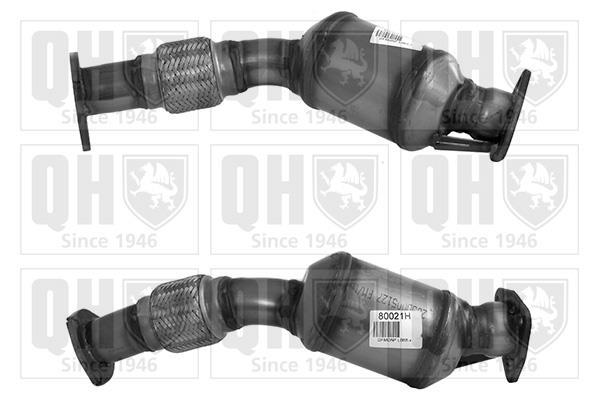 Catalyseur (Pot catalytique) QUINTON HAZELL ref. QCAT80021H