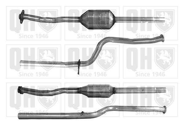 Catalyseur (Pot catalytique) QUINTON HAZELL ref. QCAT80132H