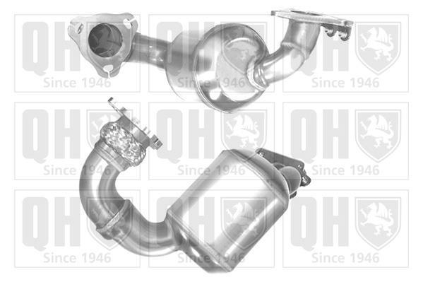Catalyseur (Pot catalytique) QUINTON HAZELL ref. QCAT80527H