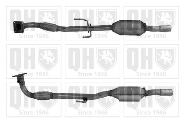 Catalyseur (Pot catalytique) QUINTON HAZELL ref. QCAT90849H