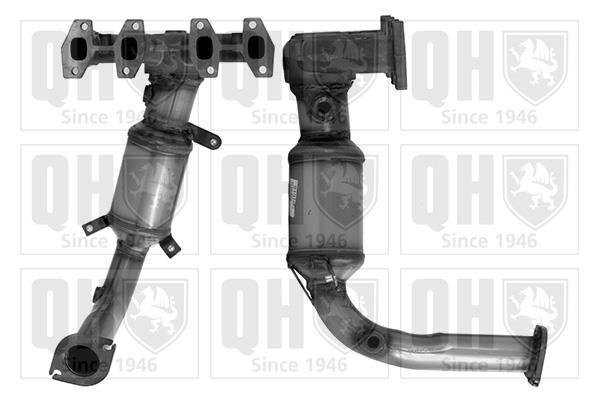 Catalyseur (Pot catalytique) QUINTON HAZELL ref. QCAT91016H
