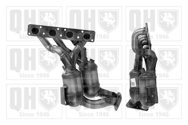 Catalyseur (Pot catalytique) QUINTON HAZELL ref. QCAT91509H