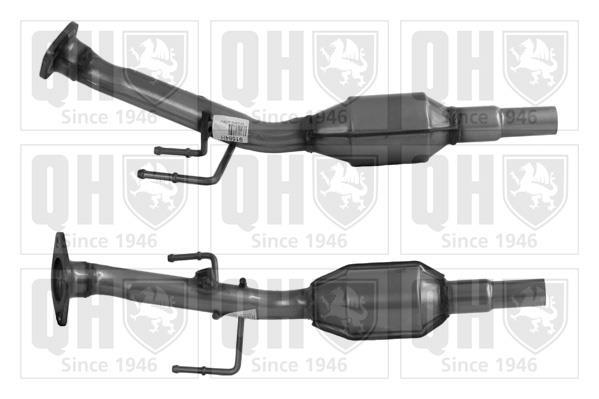 Catalyseur (Pot catalytique) QUINTON HAZELL ref. QCAT91584H