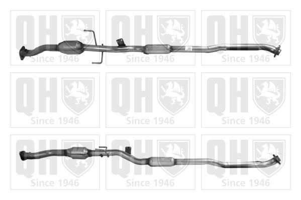 Catalyseur (Pot catalytique) QUINTON HAZELL ref. QCAT91912H