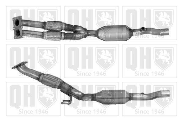 Catalyseur (Pot catalytique) QUINTON HAZELL ref. QCAT92149H