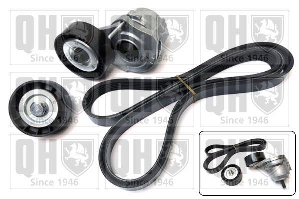 Kit de courroie d'accessoire (Courroie d’alternateur) QUINTON HAZELL ref. QDK139