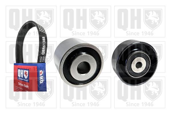 Kit de courroie d'accessoire (Courroie d’alternateur) QUINTON HAZELL ref. QDK15