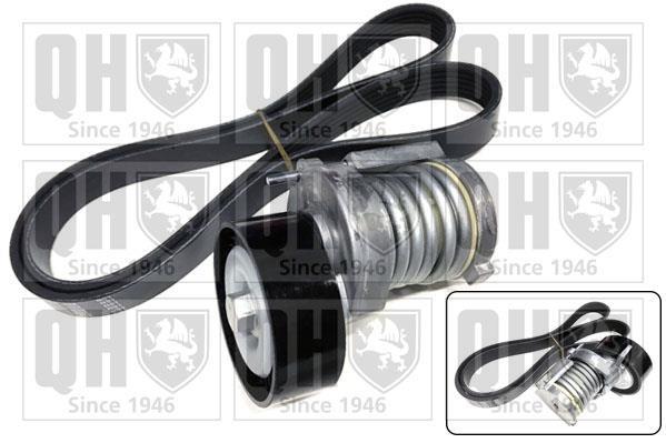 Kit de courroie d'accessoire (Courroie d’alternateur) QUINTON HAZELL ref. QDK17