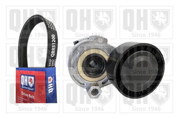 Kit de courroie d'accessoire (Courroie d’alternateur) QUINTON HAZELL ref. QDK191
